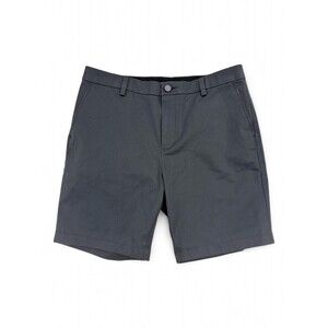 Hawker Rye Men's Flat Front Shorts Black Size 33